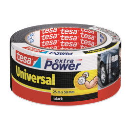 Taśma naprawcza tesa extraPower Duct Tape 25m x 50mm, czarna