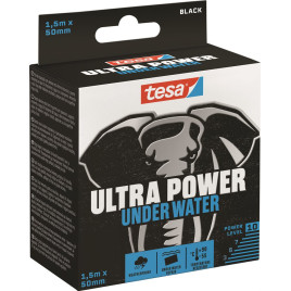 Taśma naprawcza tesa ULTRA POWER wodoodporna, 1,5m x 50mm, czarna