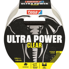 Taśma naprawcza tesa ULTRA POWER, 10m x 48mm, przezroczysta