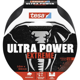 Taśma naprawcza tesa ULTRA POWER Extreme, 10m x 50mm, czarna