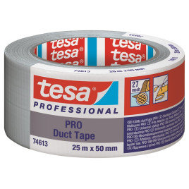 Taśma naprawcza tesa DUCT TAPE PRO 25m x 50mm, srebrna