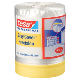 Folia ochronna tesa Professional Easy Cover Precision 33m x 550mm