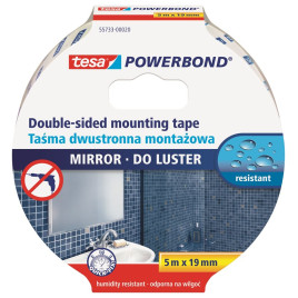 Dwustronna taśma montażowa piankowa do luster tesa POWERBOND 5m x 19mm