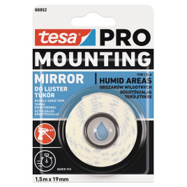 Dwustronna taśma montażowa tesa PRO Mounting do luster, 1,5m x 19mm