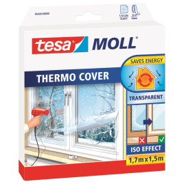 Folia termoizolacyjna na okna tesamoll Thermo Cover 1,7m x 1,5m przezroczysta