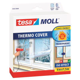 Folia termoizolacyjna na okna tesamoll Thermo Cover 4m x 1,5m przezroczysta