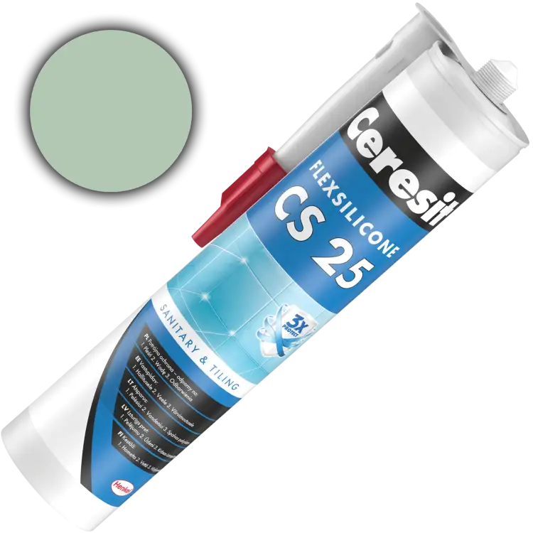 Silikon Sanitarny Ceresit CS25 Uniwersalny Uszczelniacz Mint 280 ml