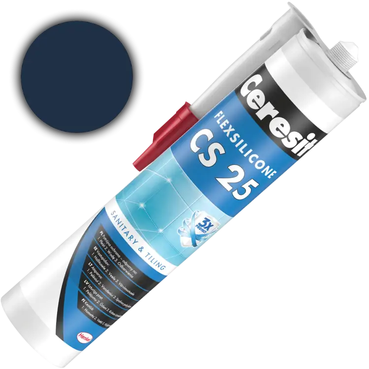 Silikon Sanitarny Ceresit CS25 Uniwersalny Uszczelniacz Ocean 280 ml