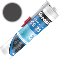 Silikon Sanitarny Ceresit CS25 Uniwersalny Uszczelniacz Carbon 280 ml