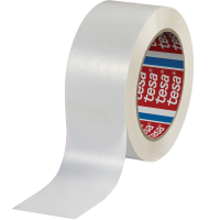 Taśma Klejąca Pakowa Tesa Kauczuk 48 mm x 66 m Mocna Biała Solvent