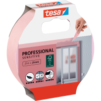 Taśma Malarska Papierowa Maskująca Tesa Sensitive 25 mm x 25 m Różowa