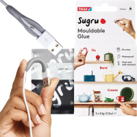 Klej Formowalny Uniwersalny Tesa Sugru Masa Naprawcza WH/BL/GR 3 szt 3,5 g