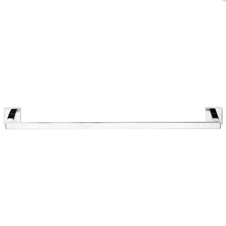 Chromowany wieszak Tesa prezentuje minimalistyczny design idealny do nowoczesnej łazienki