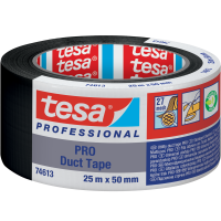 Taśma Naprawcza Duct Tape Tesa Mocna Uszczelniająca 25 mm x 50 m Czarna