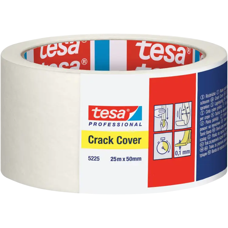 Taśma Malarska Maskująca Tesa Crack Cover Fizelinowa Spoinowa 50 mm x 25 m