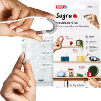 Klej Formowalny Uniwersalny Tesa Sugru Masa Naprawcza Biała 3 szt 3,5 g