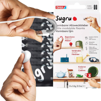 Klej Formowalny Uniwersalny Tesa Sugru Masa Naprawcza Czarna 8 szt 3,5 g