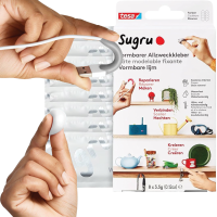 Klej Formowalny Uniwersalny Tesa Sugru Masa Naprawcza Biała 8 szt 3,5 g