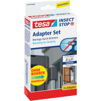 Adapter Do Montażu Moskitier Ramkowych Tesa ALU Na Okna Drzwi Biały