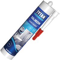 Silikon Sanitarny Tytan Euro-line Uniwersalny Uszczelniacz Bezbarwny 280ml