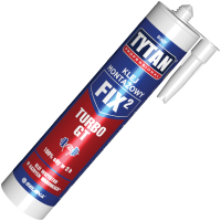 Klej Montażowy Hybrydowy Tytan Turbo GT Uniwersalny Mocny Biały 290 ml