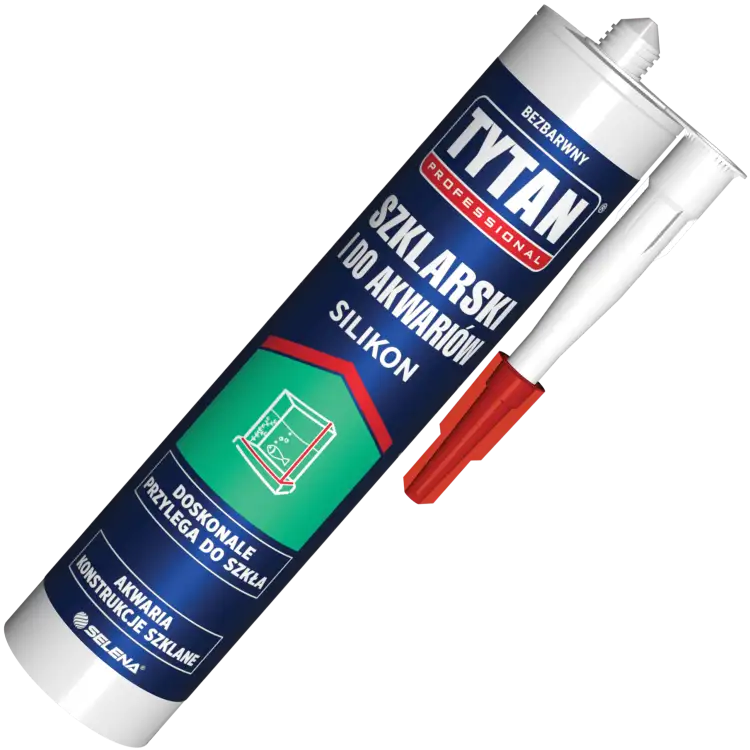Silikon Szklarski Tytan Professional Uszczelniacz Akwariowy Bezbarwny 280ml