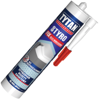 Klej Montażowy Do Styropianu Tytan Styro Fix Mocny Wydajny Biały 280ml