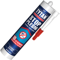 Silikon Akrylowy Tytan Stop Pleśni Uniwersalny Uszczelniacz Biały 280ml