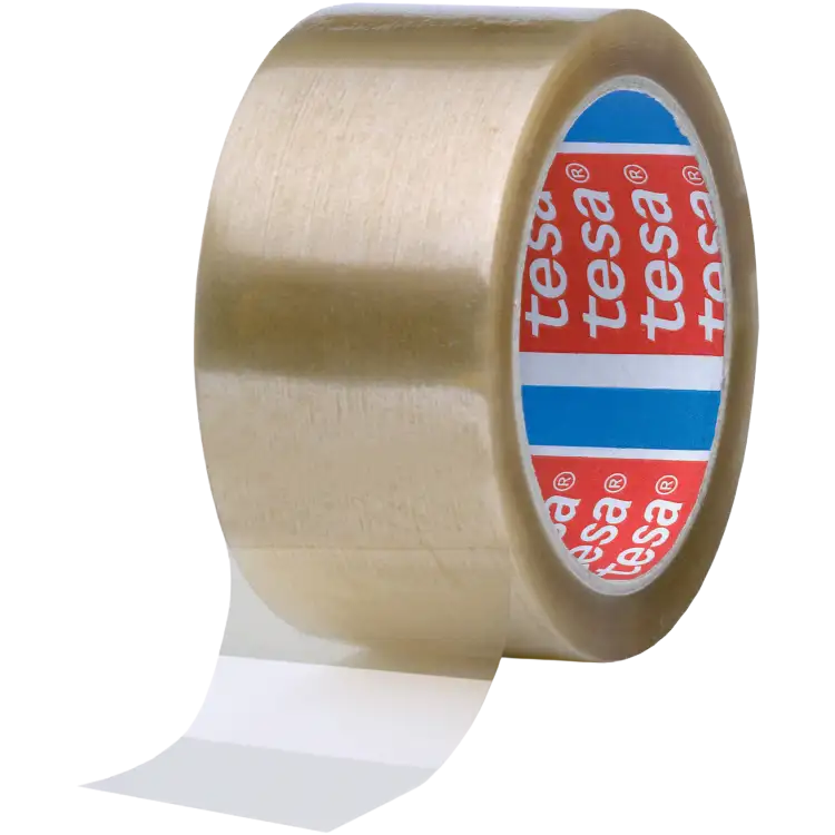 Taśma Klejąca Pakowa Tesa 4089 Kauczuk 48mm x 132 m Mocna Bezbarwna Solvent