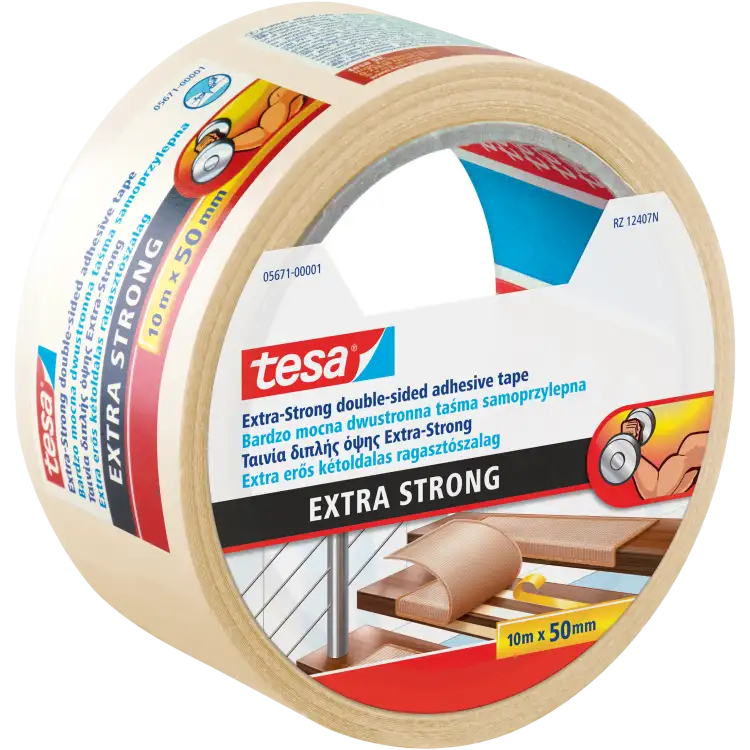 Dwustronna Taśma Montażowa Tesa Do Wykładzin Dywanów 50mm x 10m Mocna