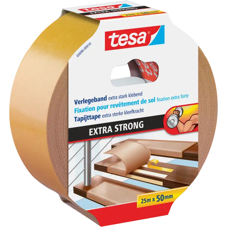 Dwustronna Taśma Montażowa Tesa Do Wykładzin Dywanów 50mm x 25m Mocna