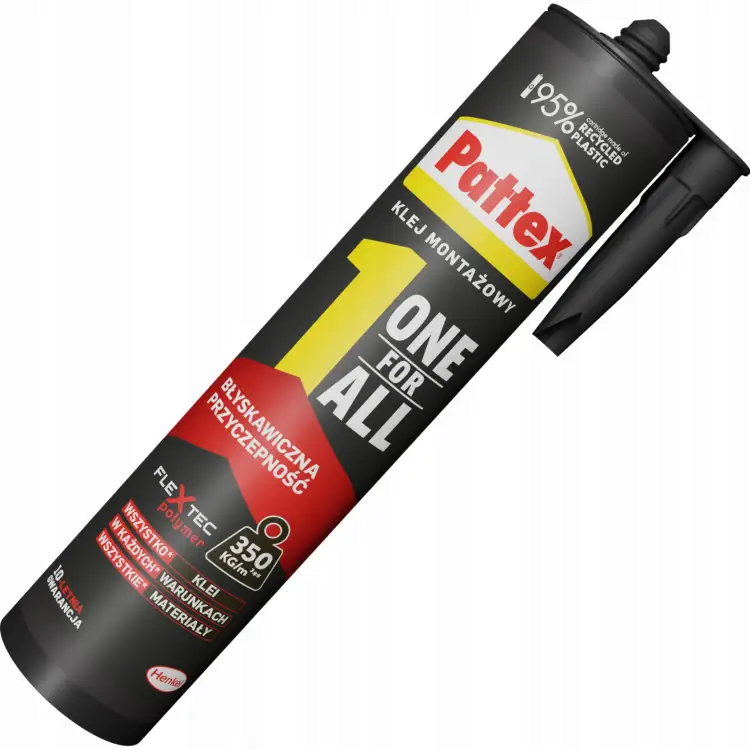 Klej Montażowy Uniwersalny Pattex One4All Błyskawiczna Przyczepność 440 ml