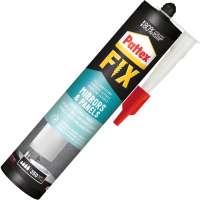 Klej Montażowy Pattex Fix Do Luster Paneli Wodoodporny Biały Mocny 440 ml