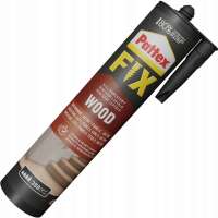 Klej Montażowy Pattex Fix Wood Super Glue Do Drewna Mocny Biały 385 ml