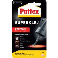 Pattex Super S.O.S klej błyskawiczny z pędzelkiem do precyzyjnego nanoszenia