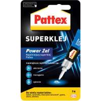 Super Klej Błyskawiczny Pattex S.O.S Power Żel aplikacja precyzyjna końcówka dozująca