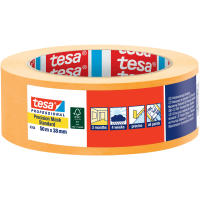 Taśma Malarska Papierowa Maskująca Tesa Washi 38 mm x 50m Pomarańczowa