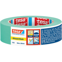 Taśma Malarska Papierowa Maskująca Tesa Allround Mask 30 mm x 50m Zielona
