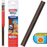 Uszczelka Samoprzylepna Do Drzwi Tesa Szczotkowa 43 mm x 1 m Brązowa
