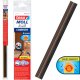 Uszczelka Samoprzylepna Do Drzwi Tesa Szczotkowa 43 mm x 1 m Brązowa