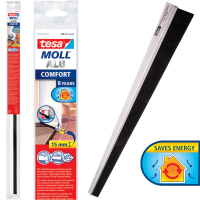Uszczelka Samoprzylepna Do Drzwi Tesa Szczotkowa 43 mm x 1 m Biała