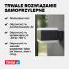 Informacja o odporności rzepu montażowego Tesa na warunki atmosferyczne oraz promieniowanie UV na jasnym tle