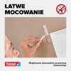 Instrukcja pokazuje, jak przykleić samoprzylepną taśmę montażową Tesa do ramy okna dachowego