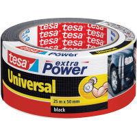 Taśma Naprawcza Duct Tape Tesa Mocna Wodoodporna 50 mm x 25 m Czarna