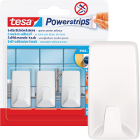 Haczyki Samoprzylepne Łazienkowe Tesa Powerstrips Do Wieszania 1kg 3 szt