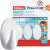 Haczyki Samoprzylepne Łazienkowe Tesa Powerstrips Do Wieszania 1kg 3 szt