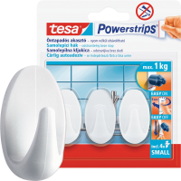 Haczyki Samoprzylepne Łazienkowe Tesa Powerstrips Do Wieszania 1kg 3 szt