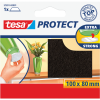 Podkładki Filcowe Samoprzylepne Tesa Filc Pod Meble Krzesła 100 x 80 mm