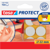 Podkładki Filcowe Samoprzylepne Tesa Filc Pod Meble Krzesła 22 mm 12 szt