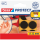 Podkładki Filcowe Samoprzylepne Tesa Filc Pod Meble Krzesła 22 mm 12 szt